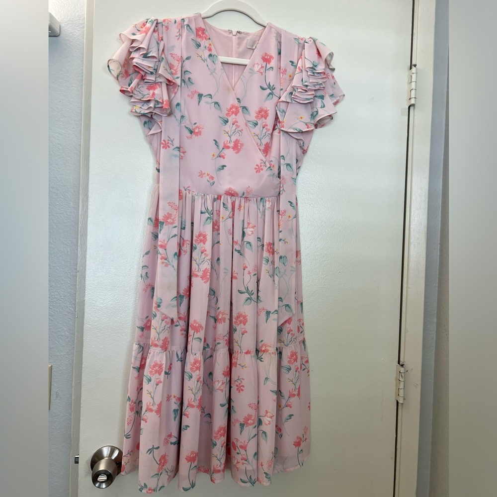 Rachel Parcell Ruffle Sleeve Dress